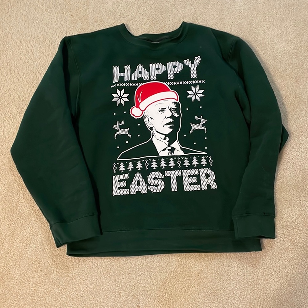 Worn once- ugly sweater